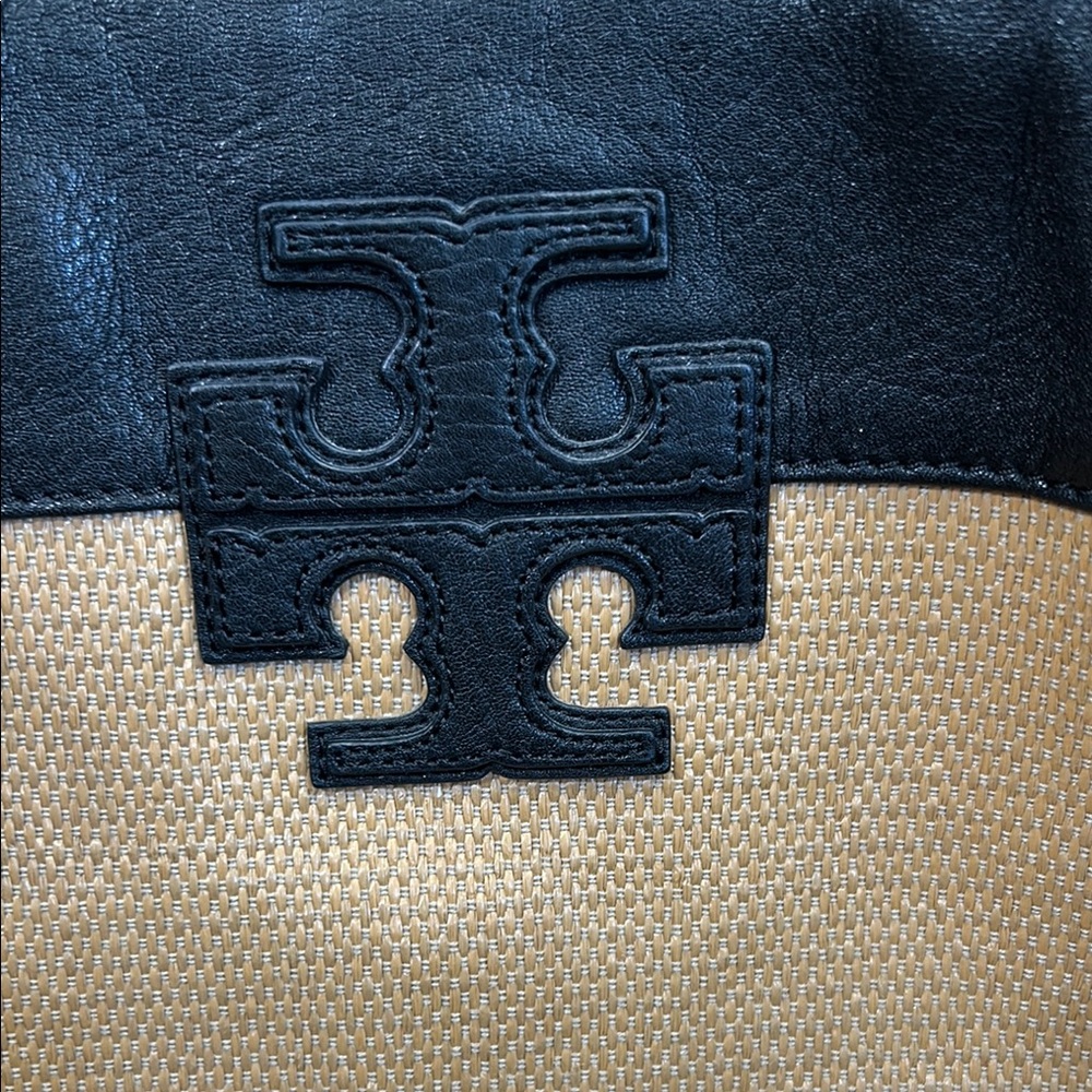 Tory Burch Black and Tan Tote Bag - Picture 2 of 16